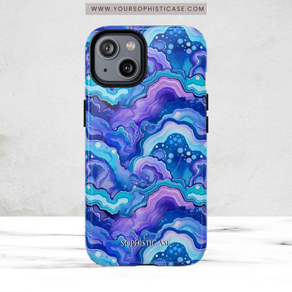 Nightstone in Lapis Wave - Magsafe Case