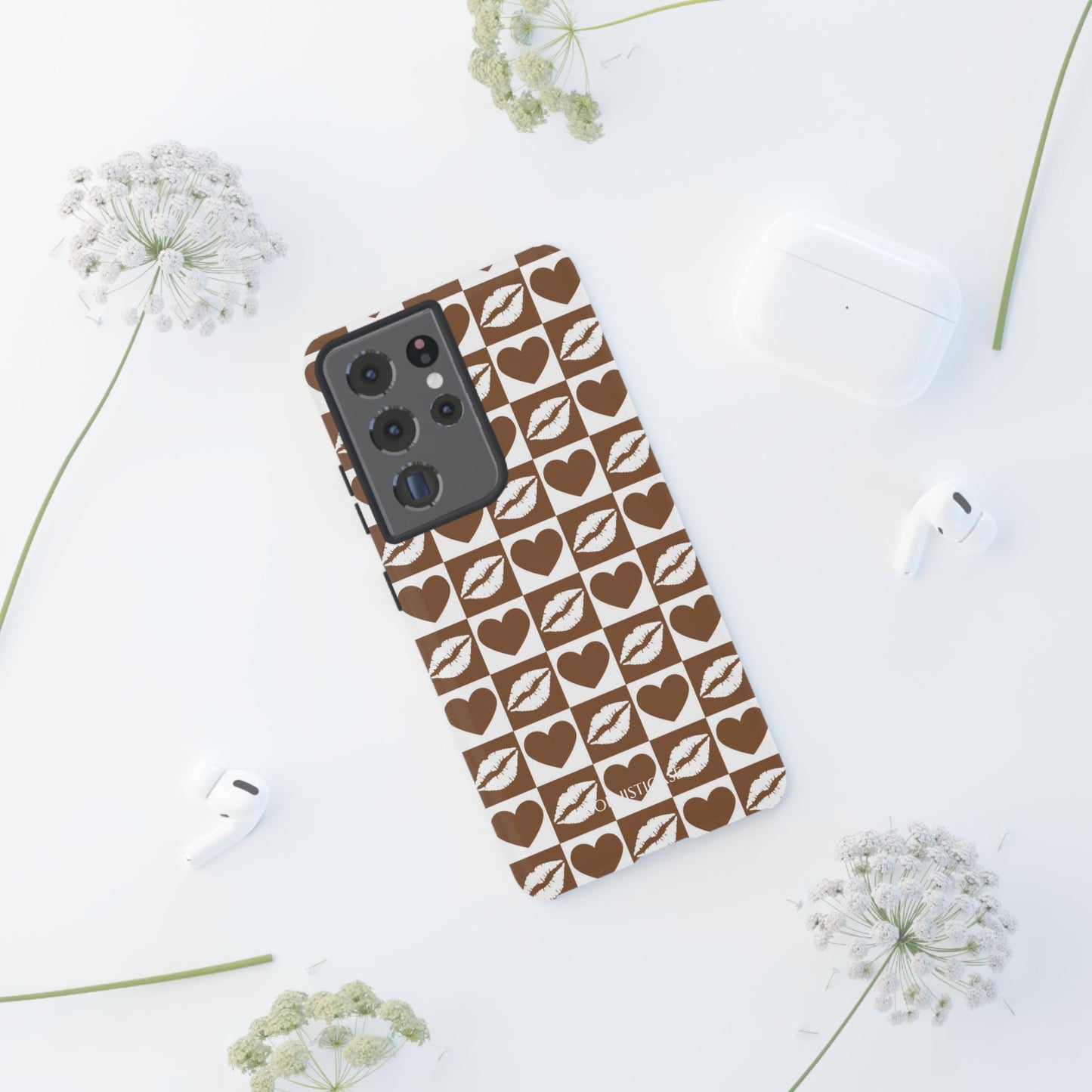 Belle Amie in Deep Brown - iPhone Case, Samsung Galaxy Case, Google Pixel Case