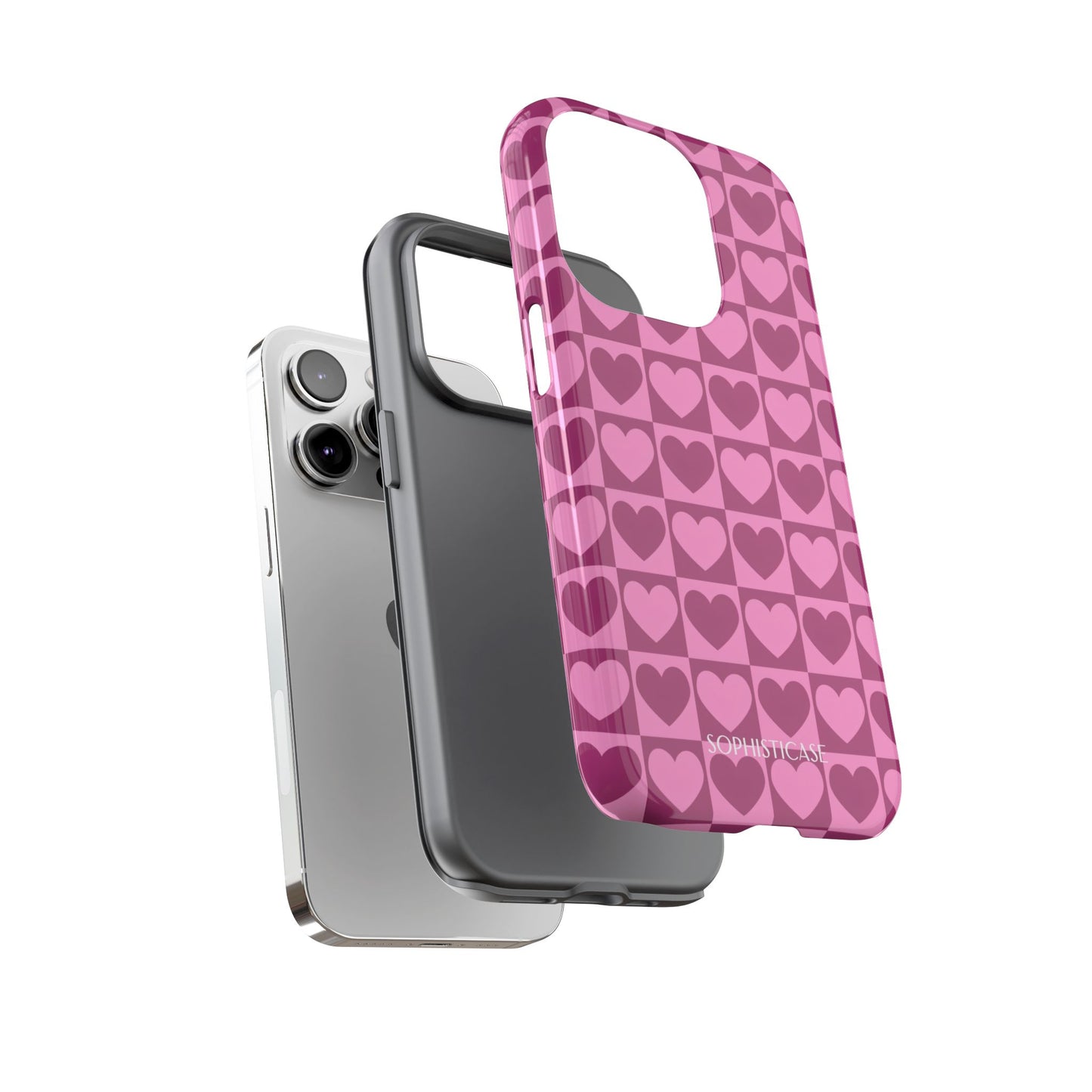 Tough Love in Purple - Tough Phone Case