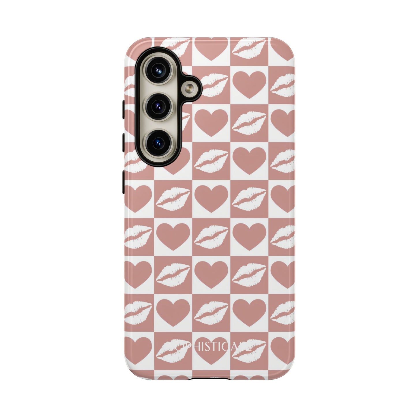 Belle Amie in Neutral Brown - Galentines Release - Drop Proof Protective Phone Case for iPhone, Samsung Galaxy and Google Pixel