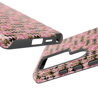 Rose Diamond Romance in Isolde - Tough Phone Case