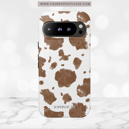 Holy Cow in Brown - Tough Phone Case
