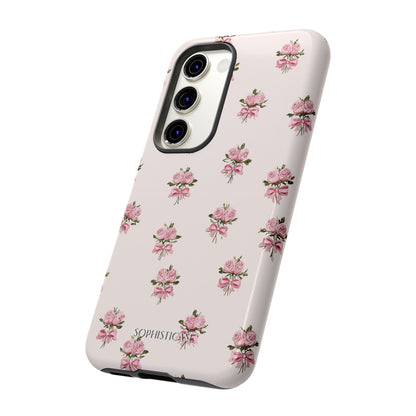 The Sweetest Thing in Coquette Rose Bouquet - iPhone Case, Samsung Galaxy Case, Google Pixel Case