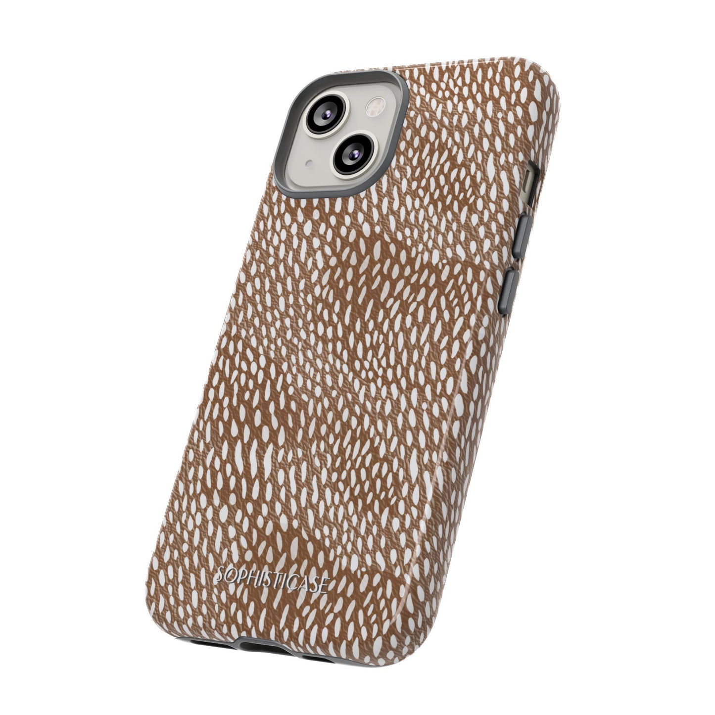 Oh Deer! in Brown- Tough Phone Case