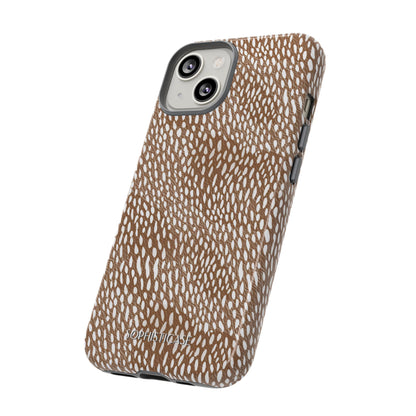 Oh Deer! in Brown- Tough Phone Case