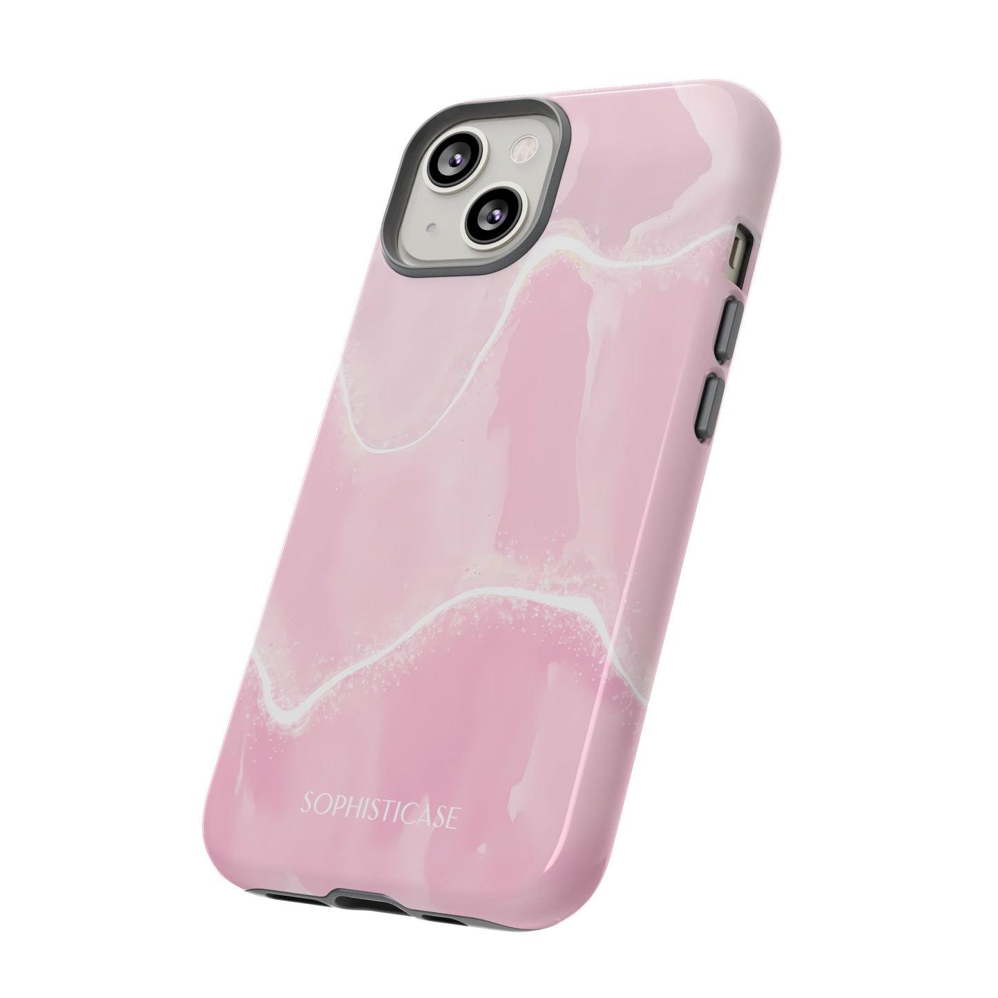 Serenity in Light Pink - iPhone Case