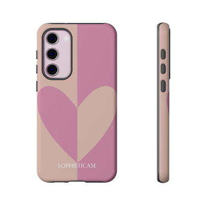 Be Mine in Pink and Brown - iPhone Case, Samsung Galaxy Case, Google Pixel Case