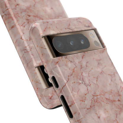 Marble Opulence in Pink - iPhone Case, Samsung Galaxy Case, Google Pixel Case