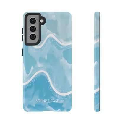 Serenity in Blue - Drop Proof Phone Case for iPhone, Samsung Galaxy and Google Pixel