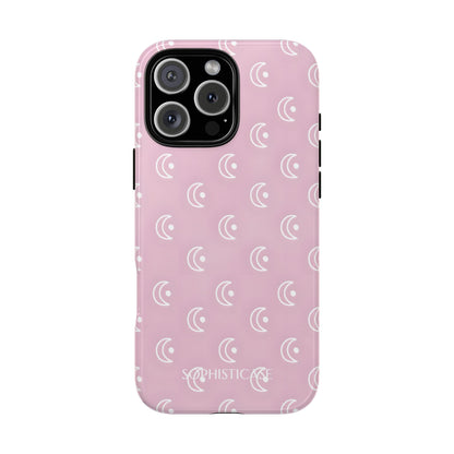 Moon Phase in Pink - Tough Phone Case for iPhone