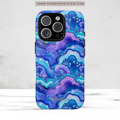 Nightstone in Lapis Wave - Magsafe Case