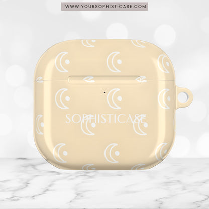AirPod Cases - Moon Phase in Yellow