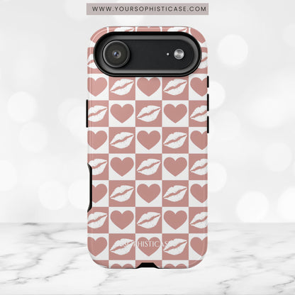 Belle Amie in Neutral Brown - iPhone Case