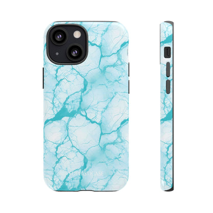 Marble Opulence in Aqua - Tough Phone Case