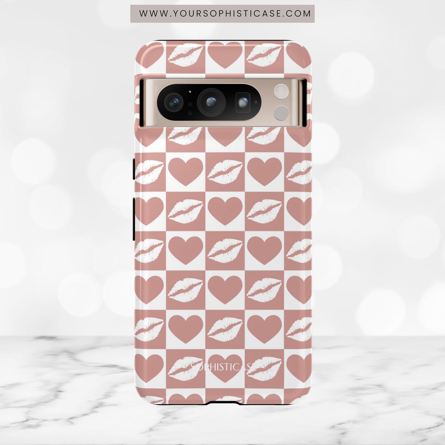 Belle Amie in Neutral Brown - iPhone Case, Samsung Galaxy Case, Google Pixel Case