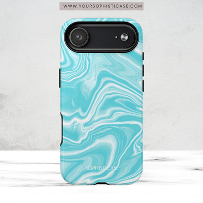 Liquid Dreams in Aqua - Magsafe Case