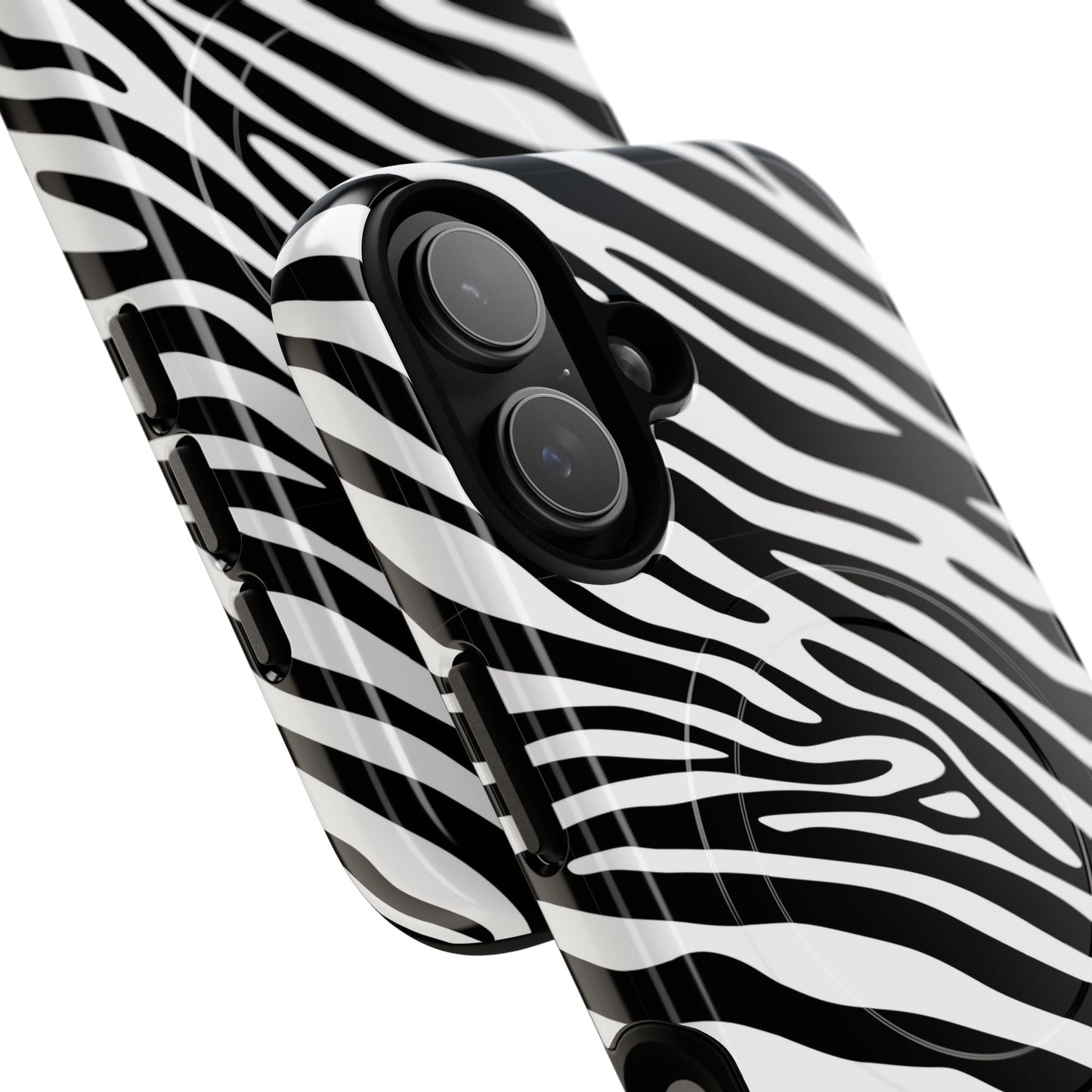 Dark Thoughts in Urban Zebra - iPhone Magsafe Case