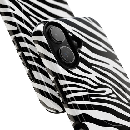 Dark Thoughts in Urban Zebra - iPhone Magsafe Case