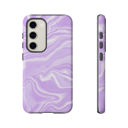 Liquid Dreams in Light Purple - Tough Phone Case