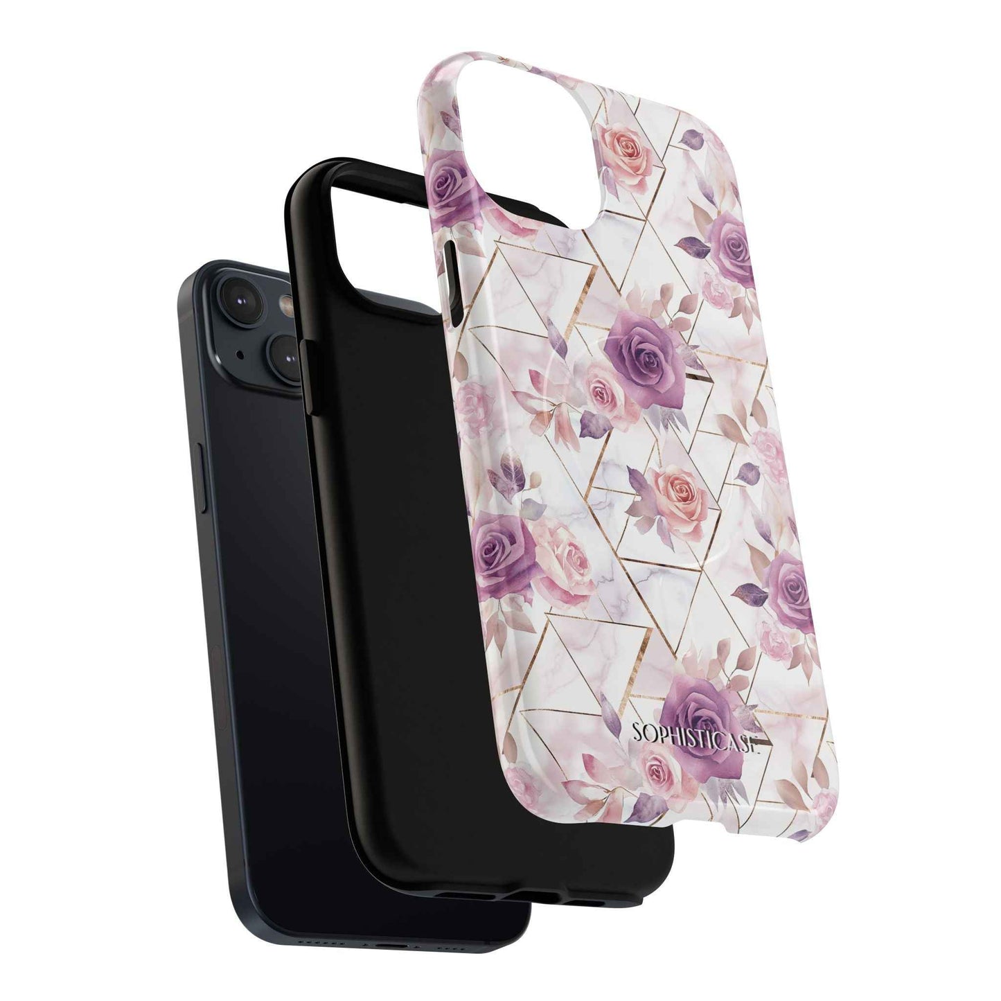 Royal Floral in Rose Royale - iPhone Magsafe Case
