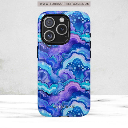 Nightstone in Lapis Wave - Magsafe Case