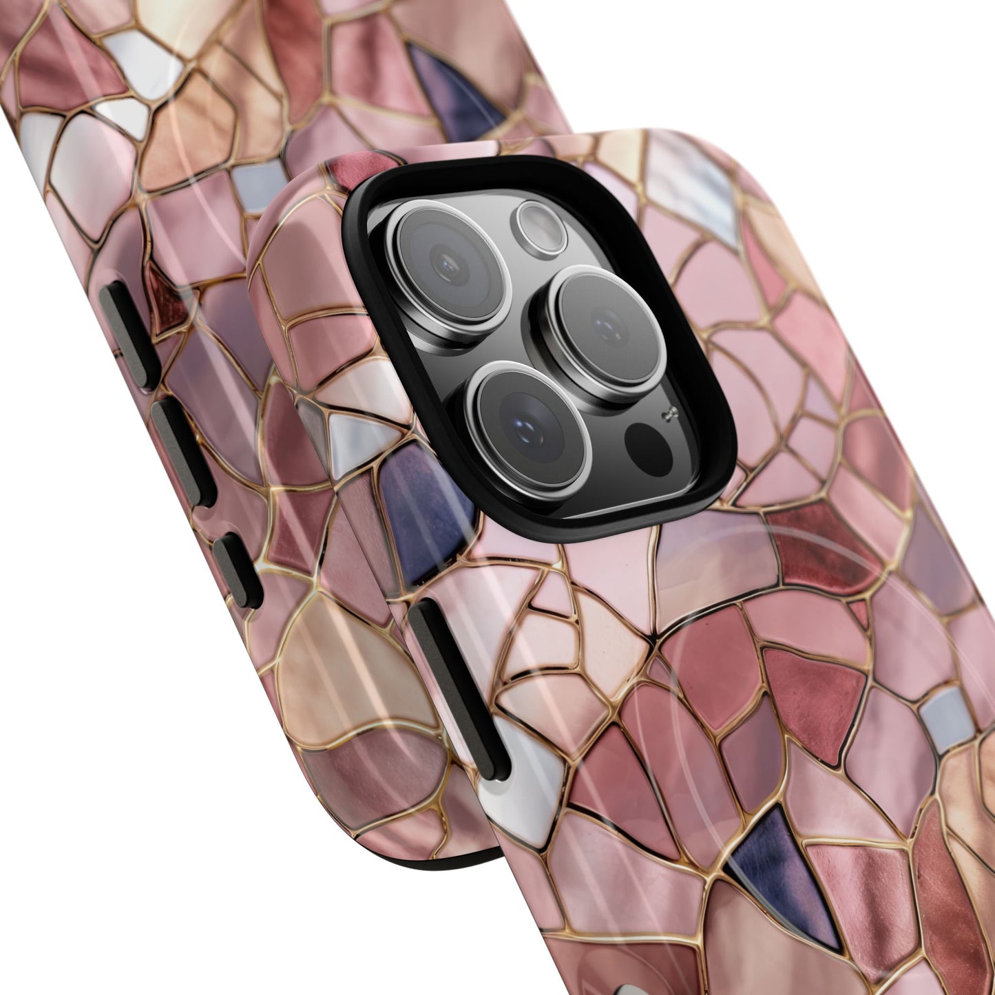 Rose' Runway in Pink Mosaic - Magsafe Case