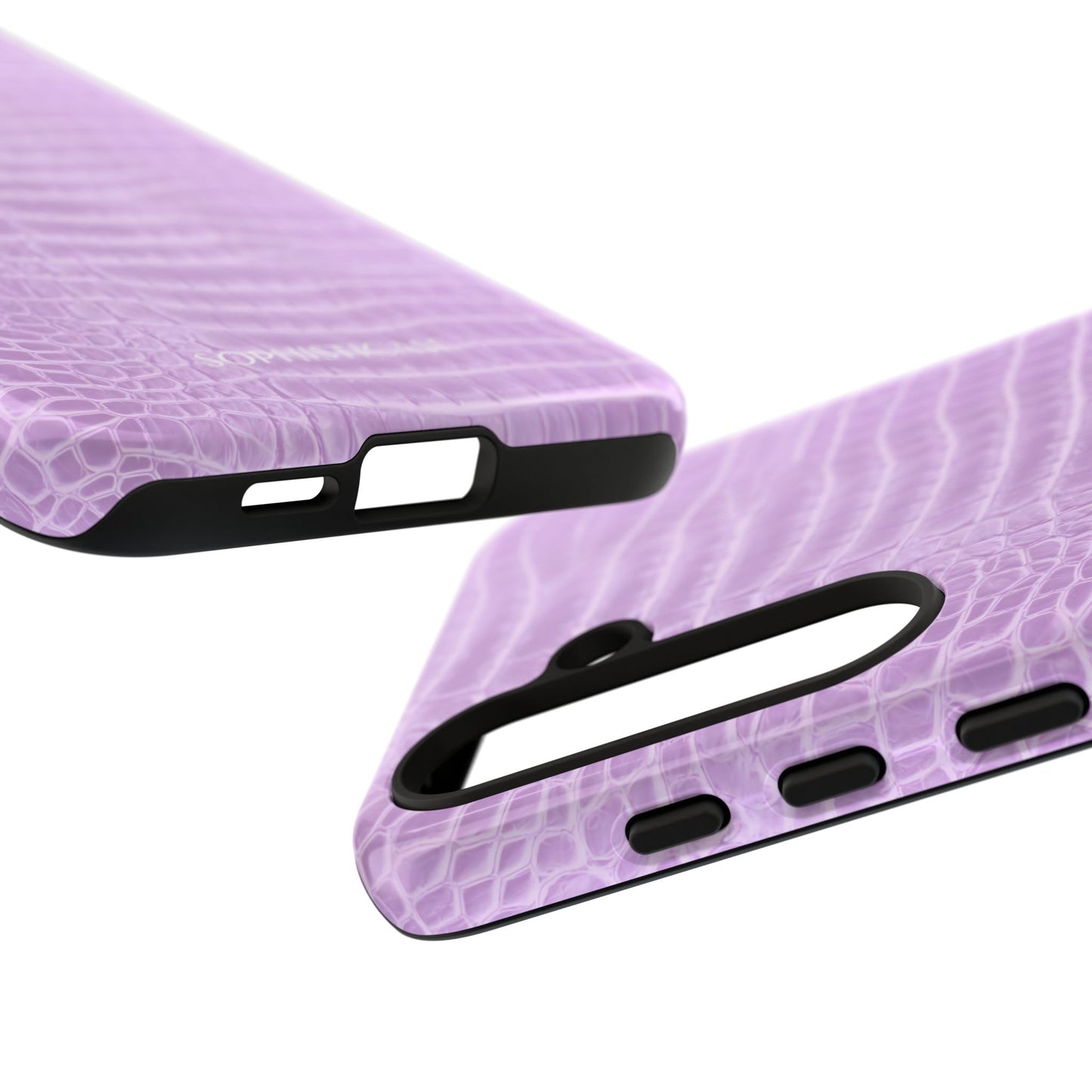 Luxe Leather in Purple - Samsung Galaxy Case