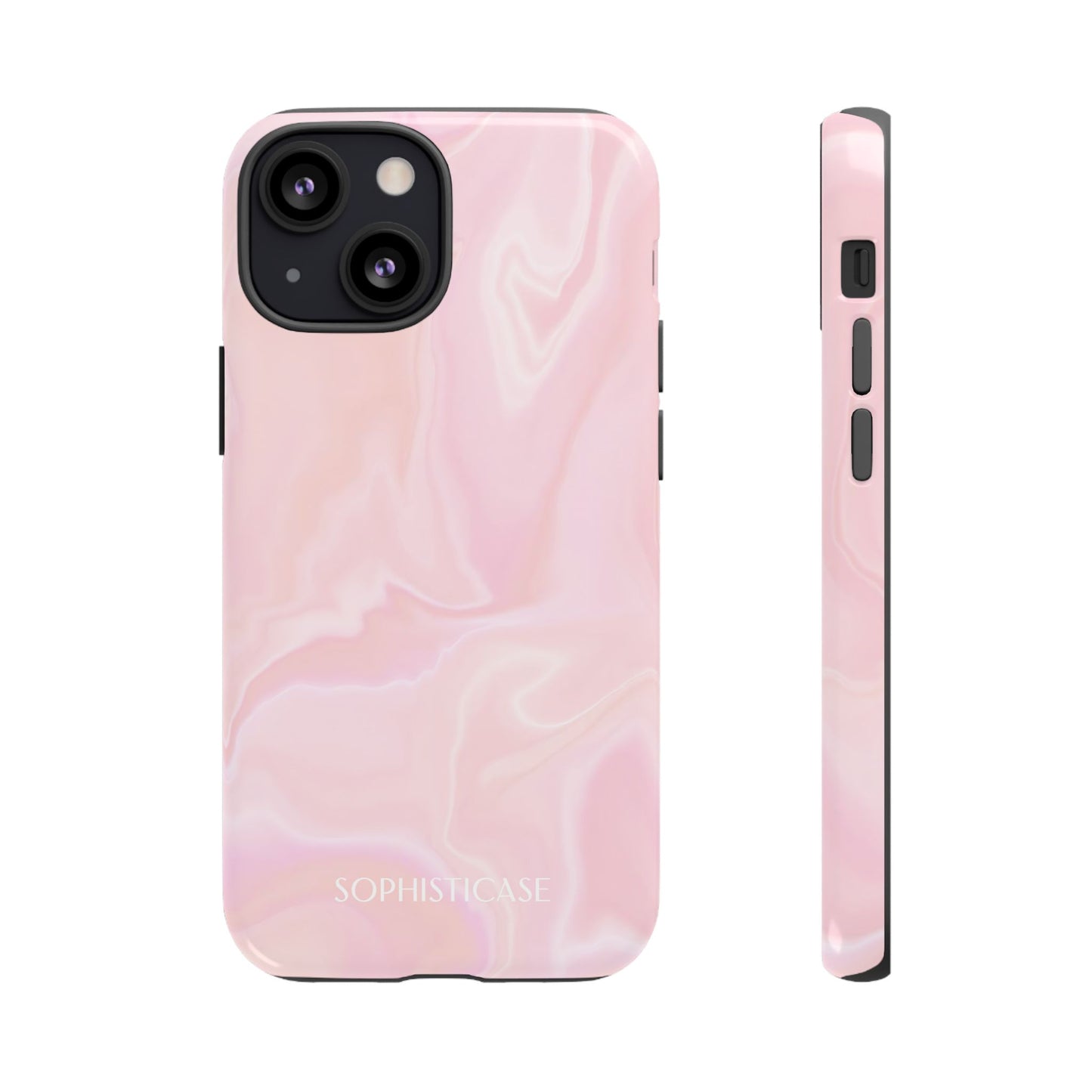 Liquid Magic in Pink Haze - Protective Phone Case for iPhone