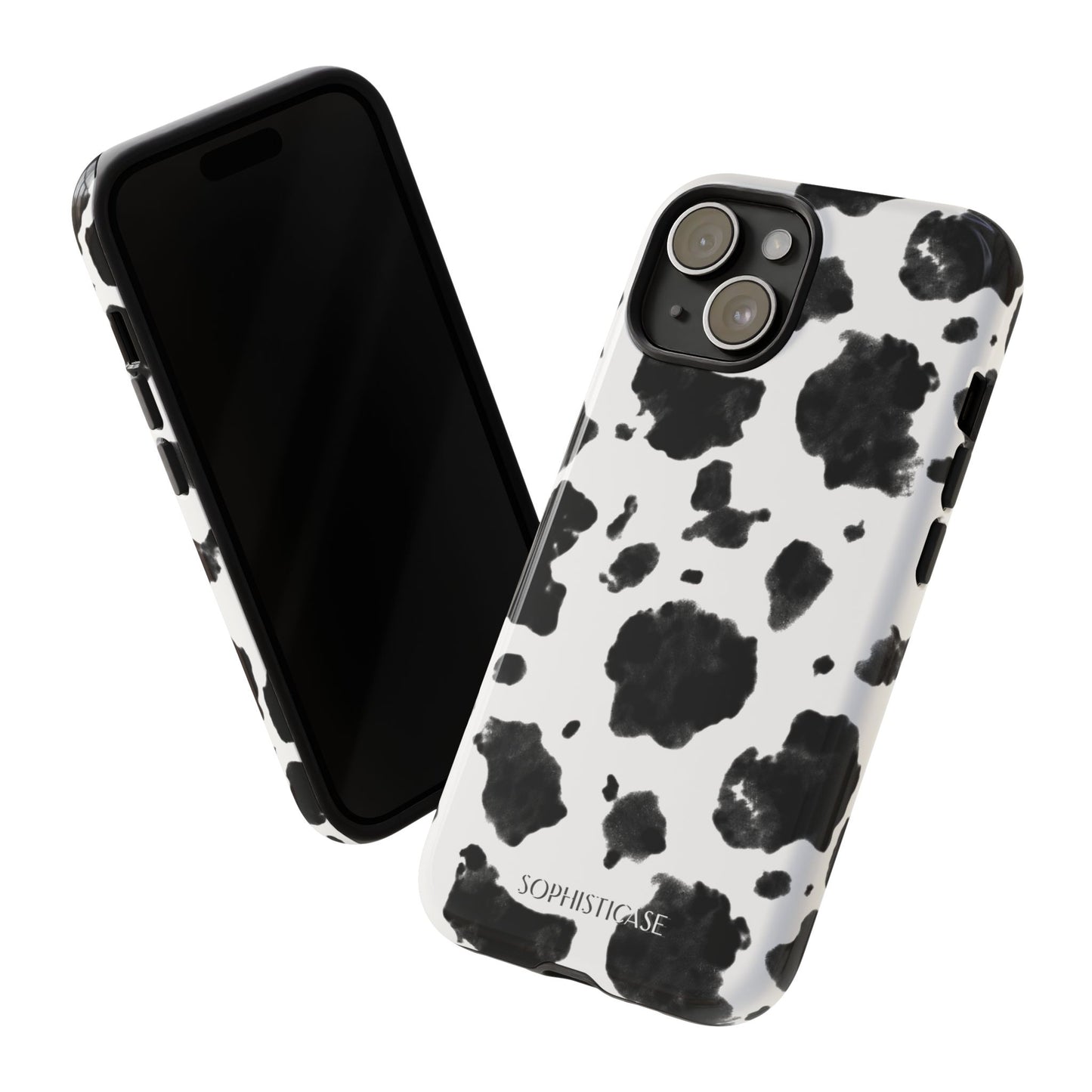Holy Cow in Black - iPhone Case