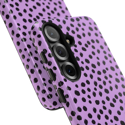 Cheetahs and Liars in Purple - Tough Phone Case