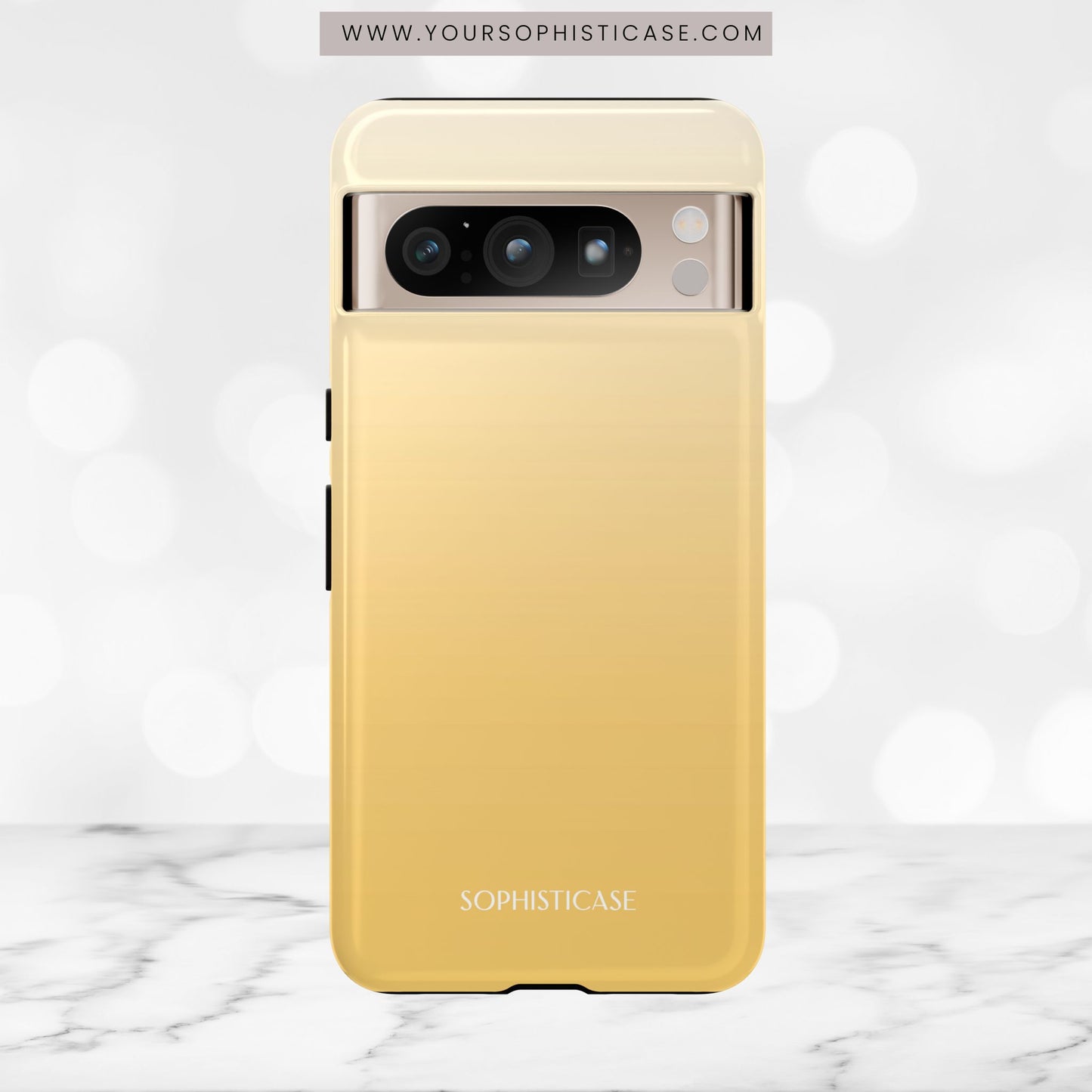 Heavenly in Mustard - Tough Phone Case