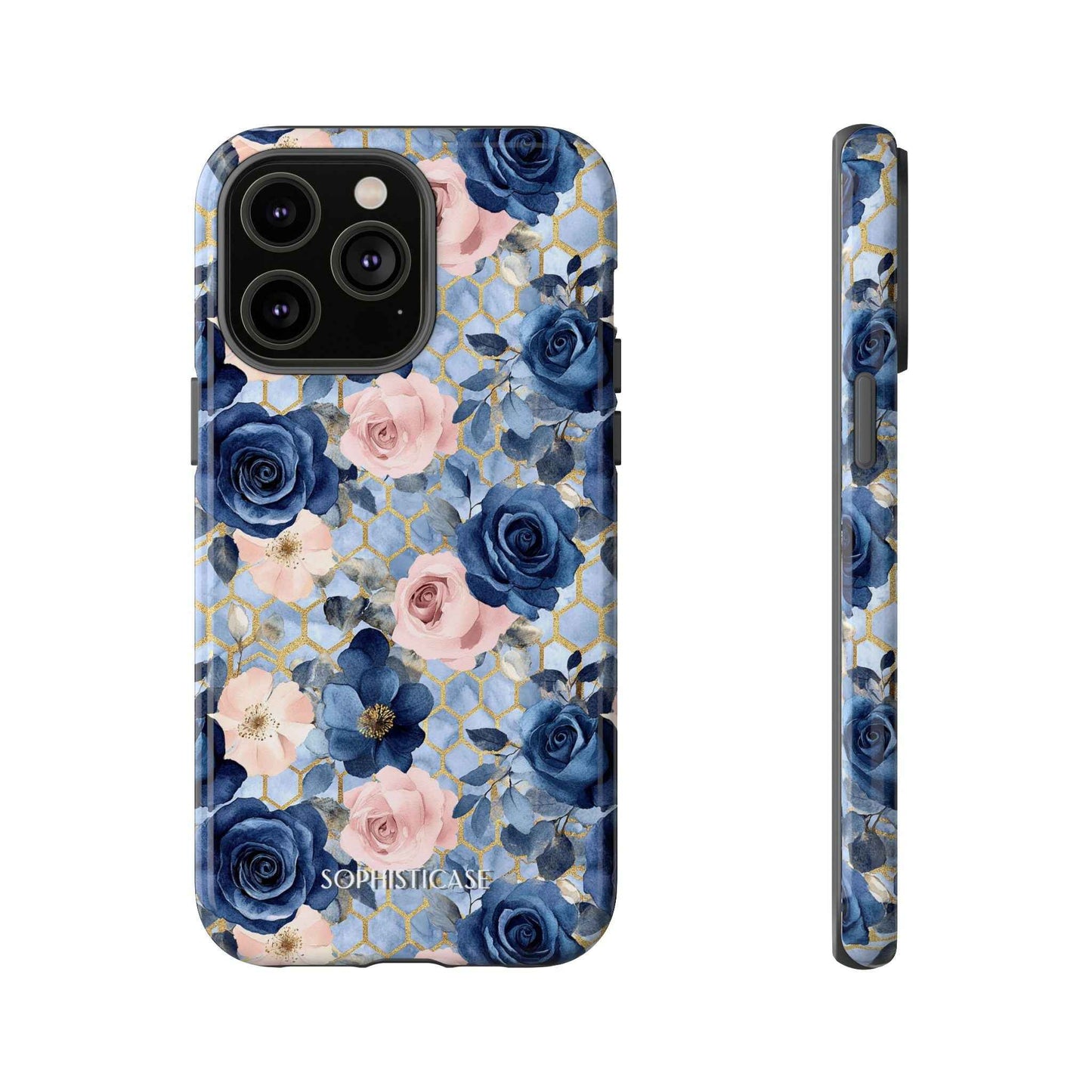 Royal Floral in Gilded Sky - Tough Phone Case