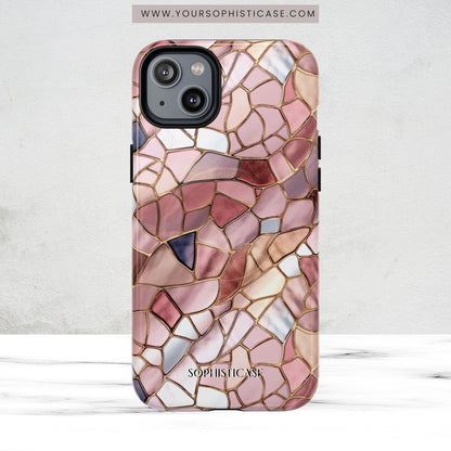 Rose' Runway in Pink Mosaic - Magsafe Case