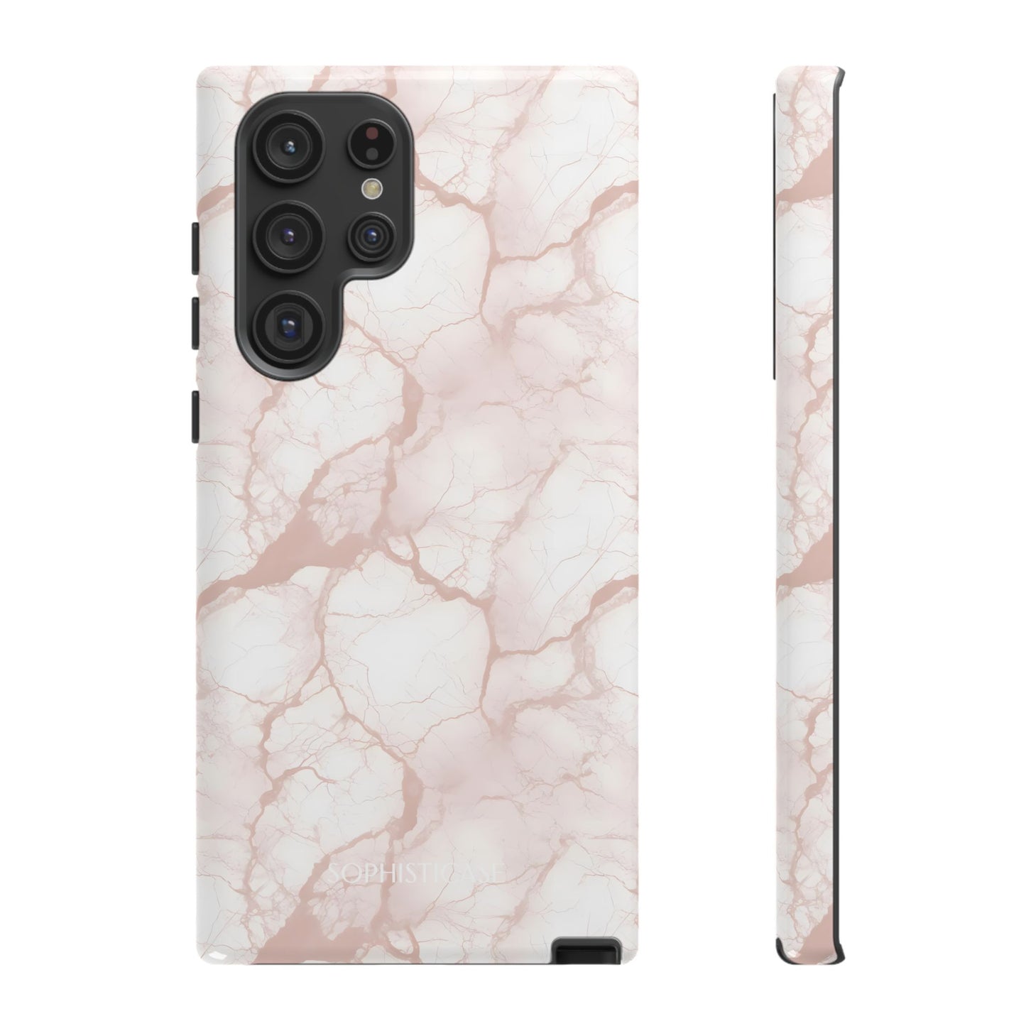 Marble Opulence in Neutral Beige - Tough Phone Case