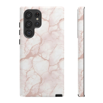 Marble Opulence in Neutral Beige - Tough Phone Case