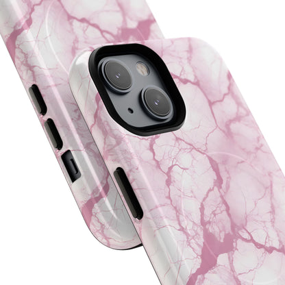 Marble Opulence in Pink - Magsafe Case