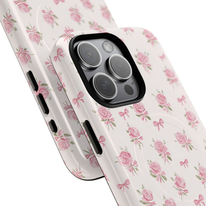 The Sweetest Thing in Coquette Roses and Bows - iPhone Magsafe Case