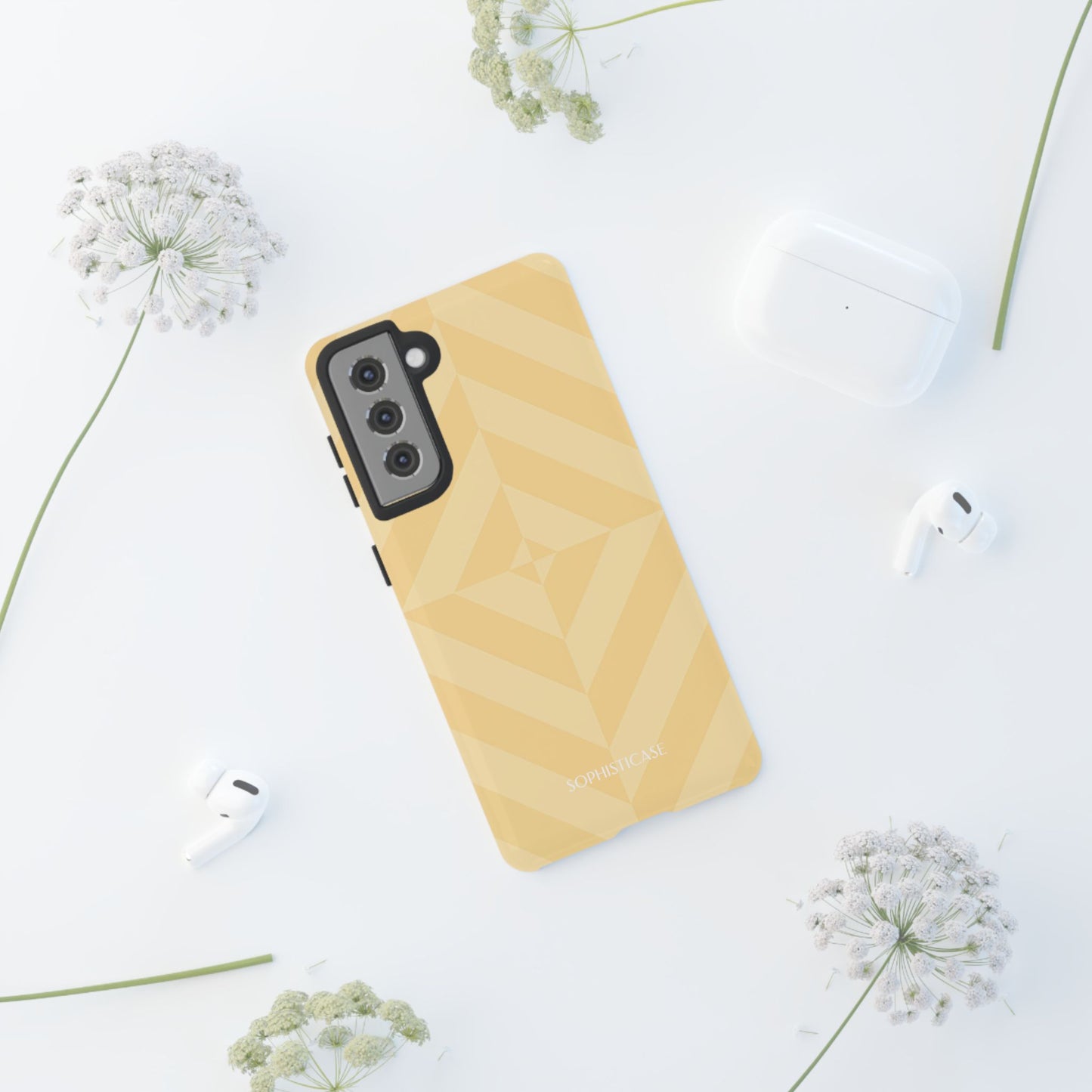 Zenergy in Yellow - iPhone Case, Samsung Galaxy Case, Google Pixel Case