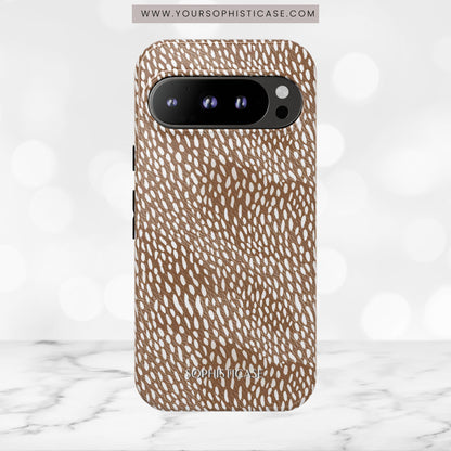 Oh Deer! in Brown- Tough Phone Case