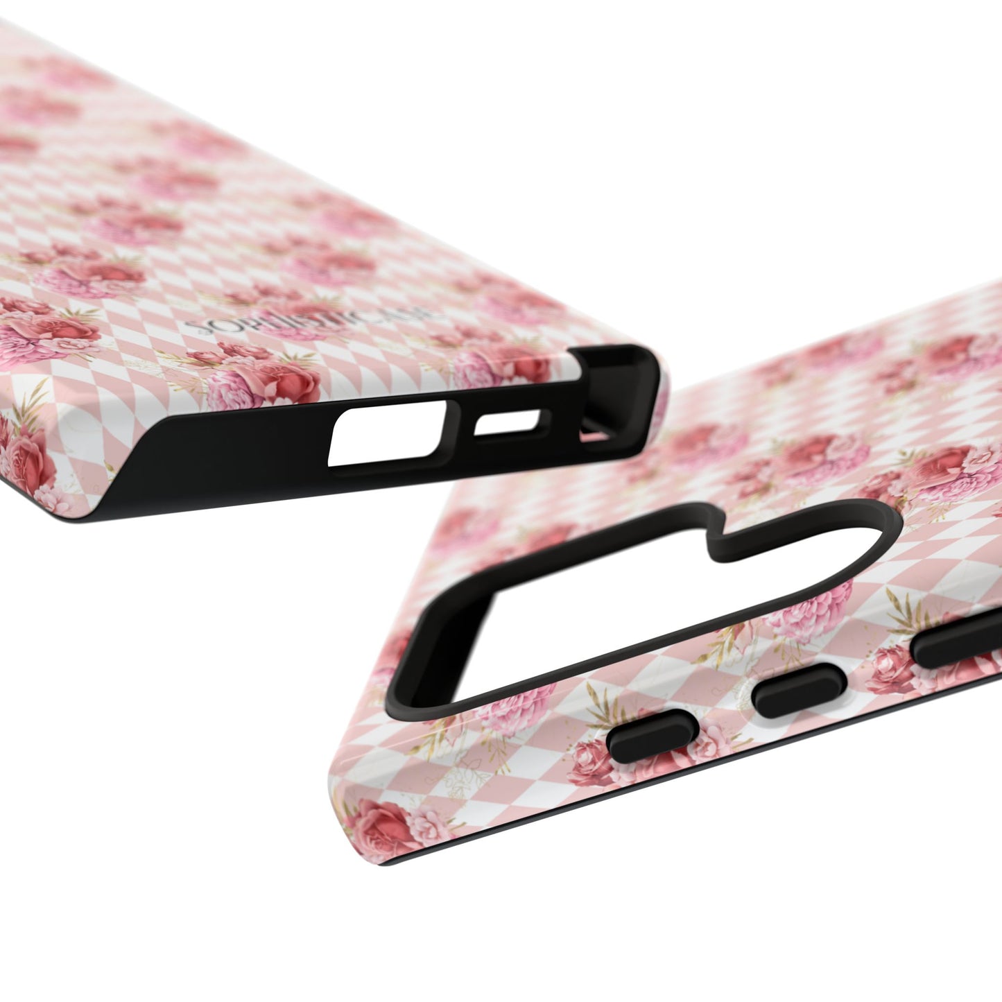 Rose Diamond Romance in Juliette - Tough Phone Case