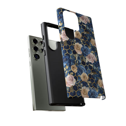 Royal Floral in Midnight Rose - Tough Phone Case