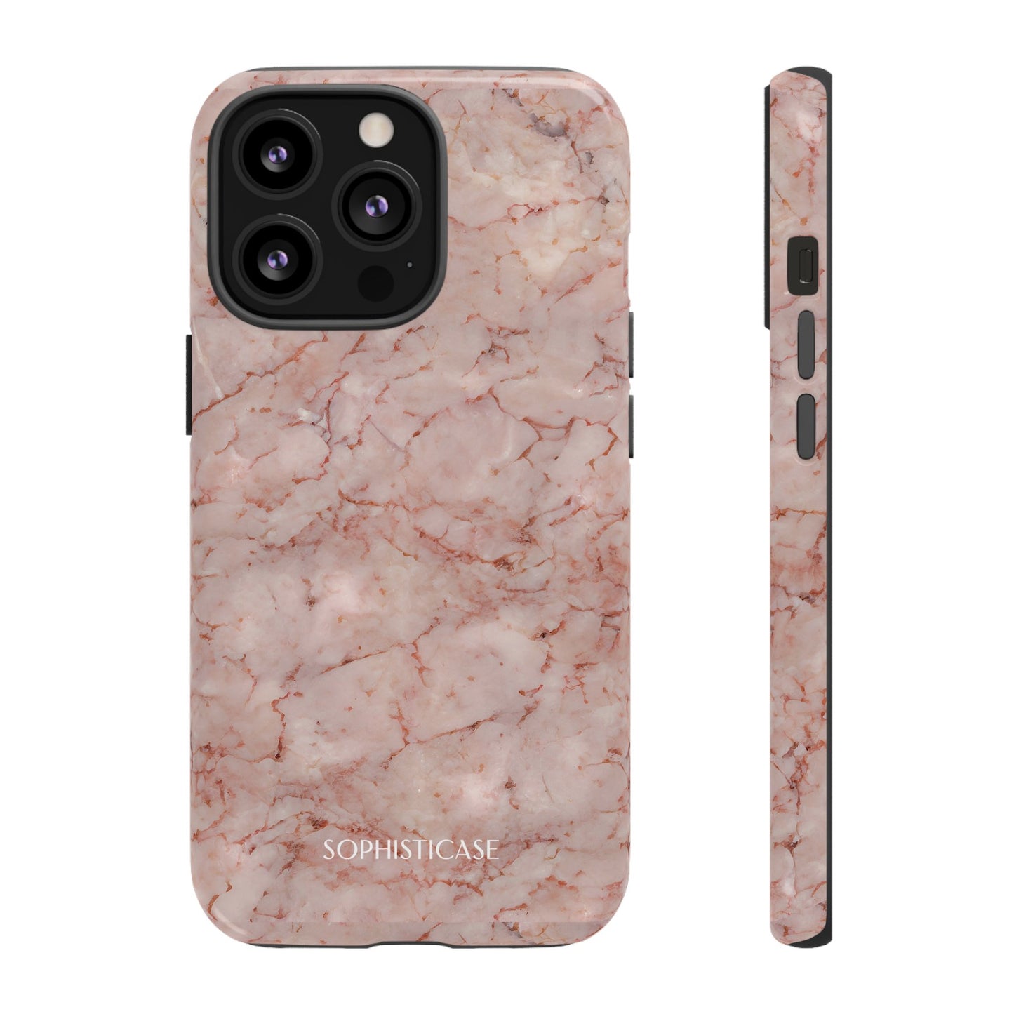 Marble Opulence in Pink - iPhone Case, Samsung Galaxy Case, Google Pixel Case
