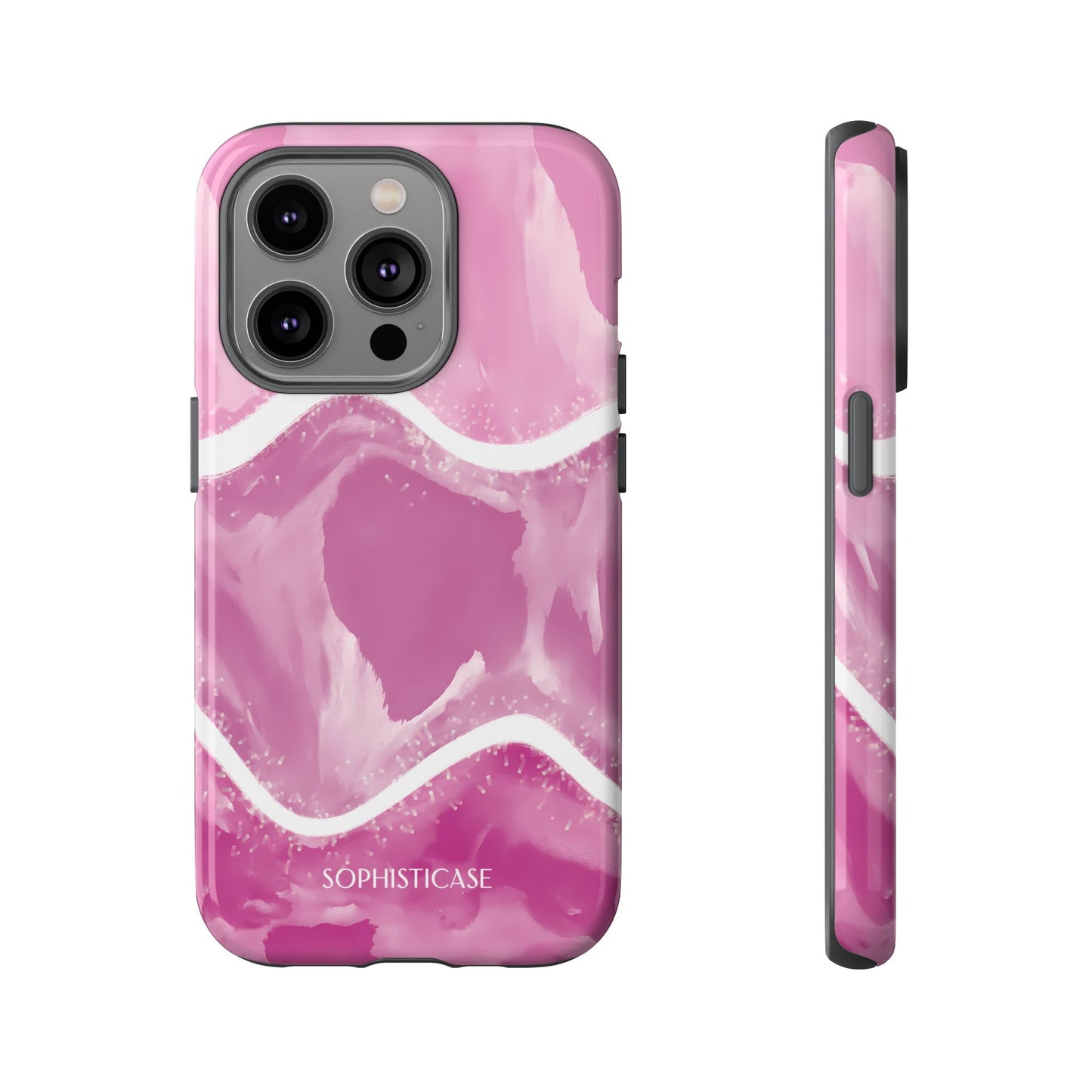 Serenity in Plum Purple - iPhone Case