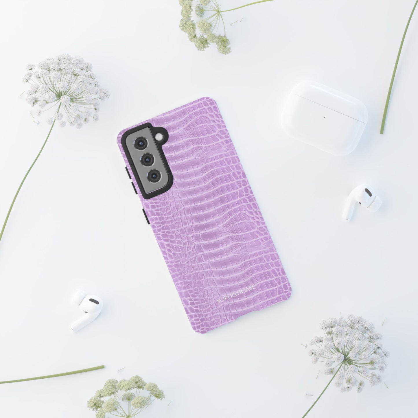 Luxe Leather in Purple - Samsung Galaxy Case
