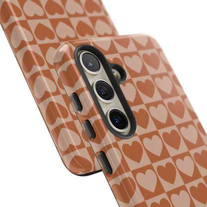 Tough Love in Brown - Tough Phone Case