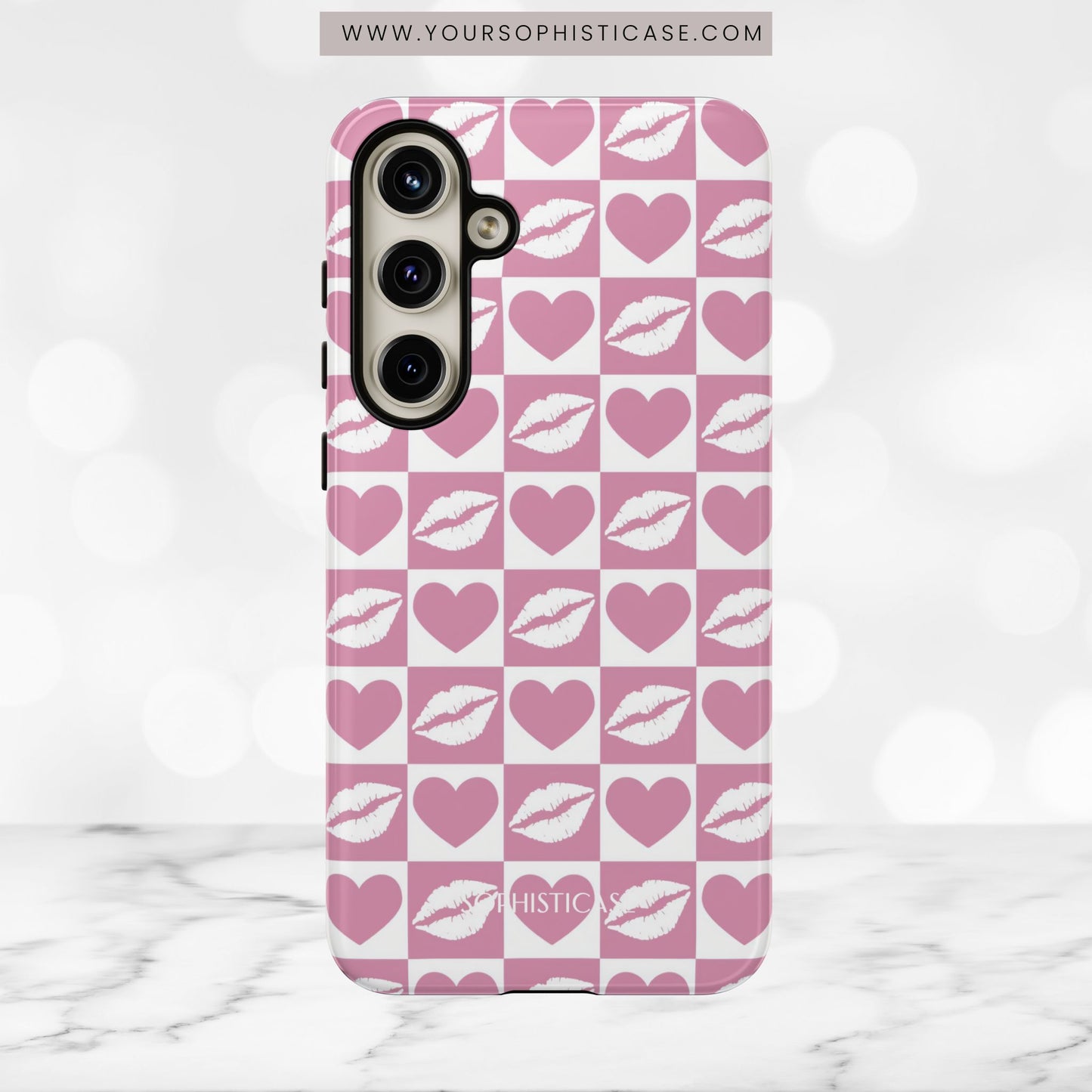 Belle Amie in Pink - Tough Phone Case
