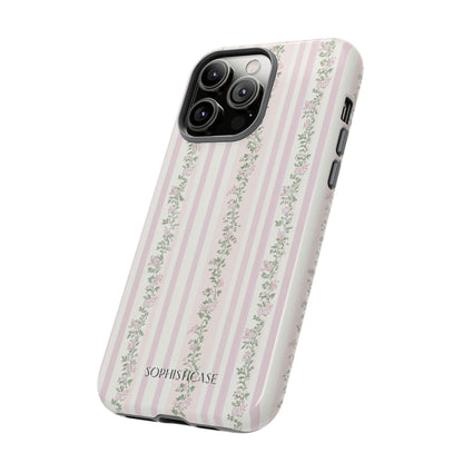 The Sweetest Thing in Coquette Rose Vine - iPhone Case