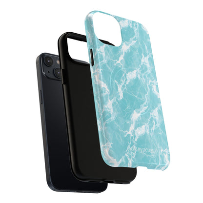 Marble Crush in Aqua - Magsafe Case