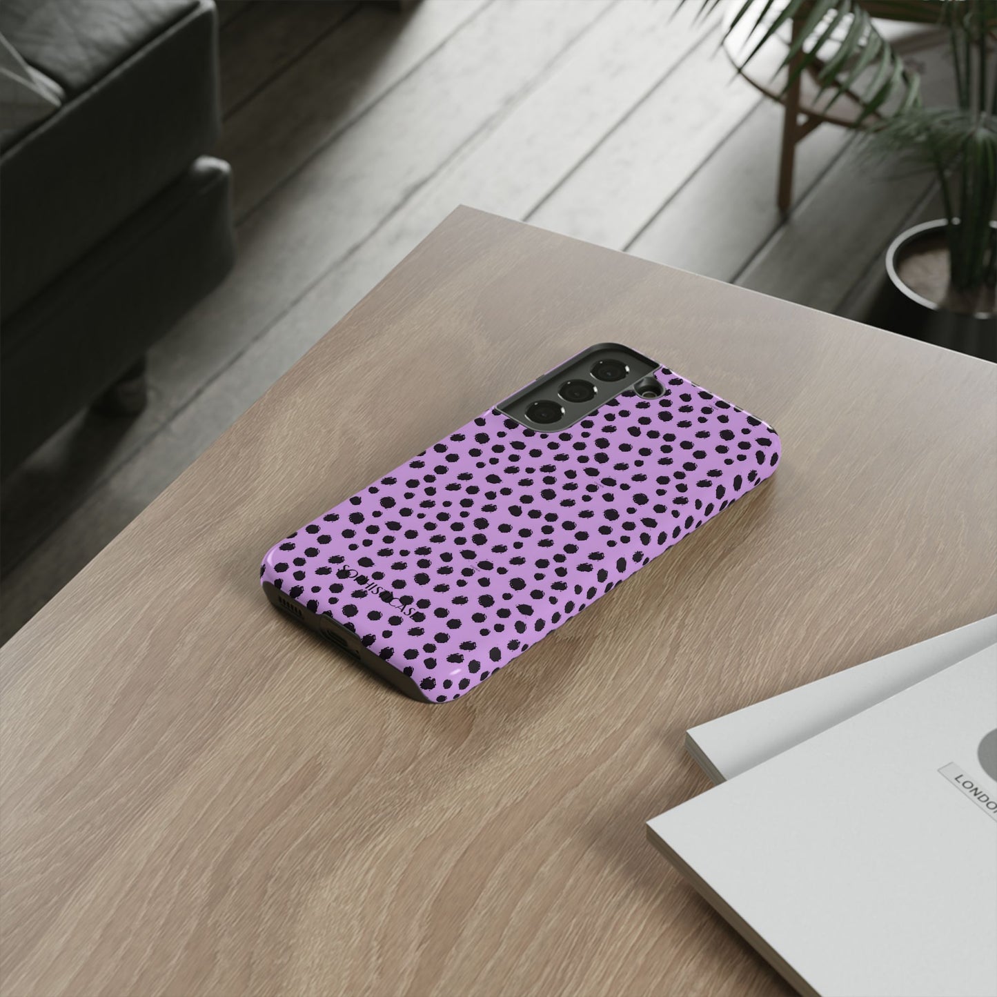 Cheetahs and Liars in Purple - Tough Phone Case