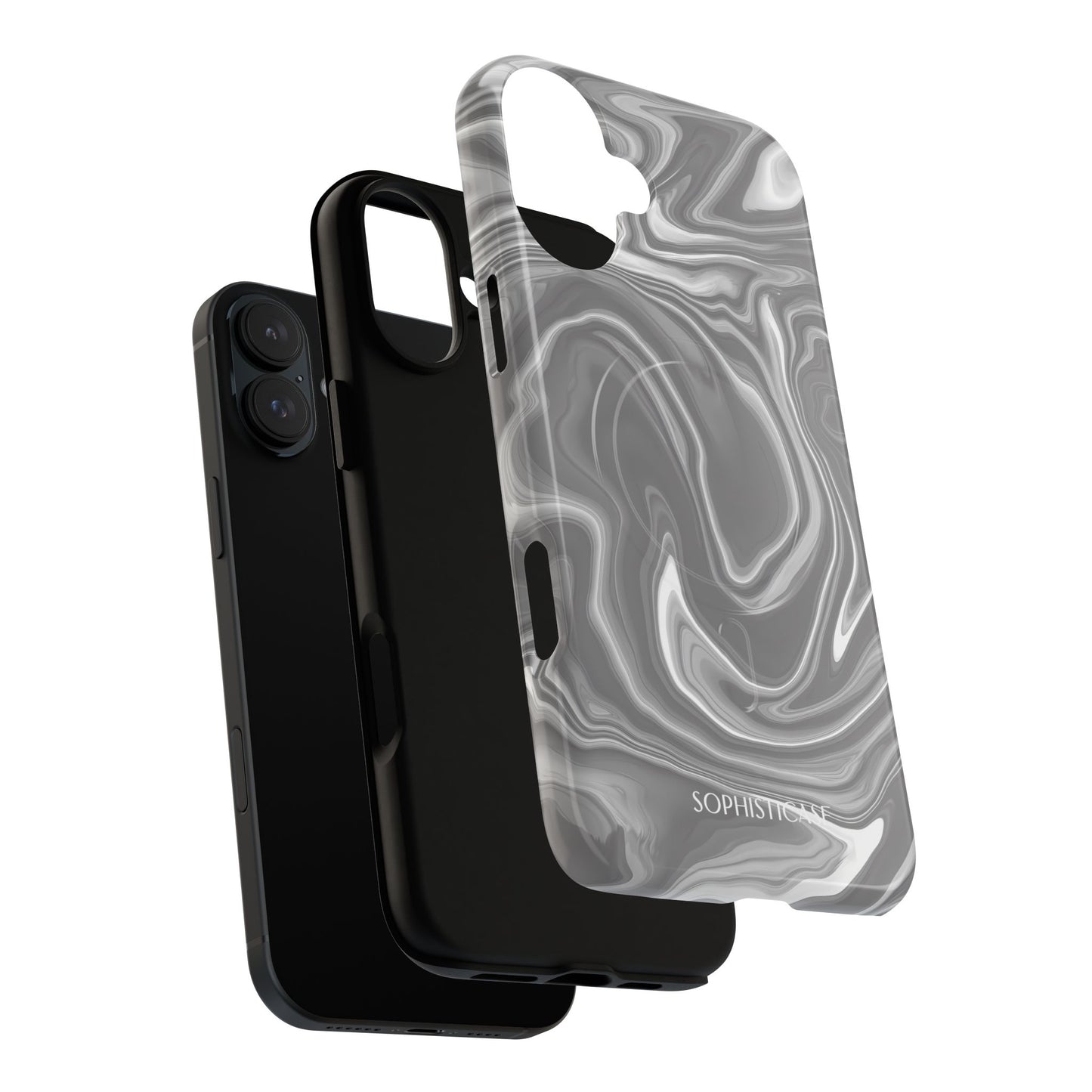 Liquid Dreams in Charcoal - Magsafe Case
